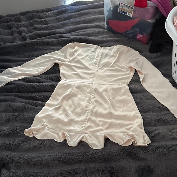 Altar'd State Cream Ruffled Babydoll Dress - Picture 2 of 2